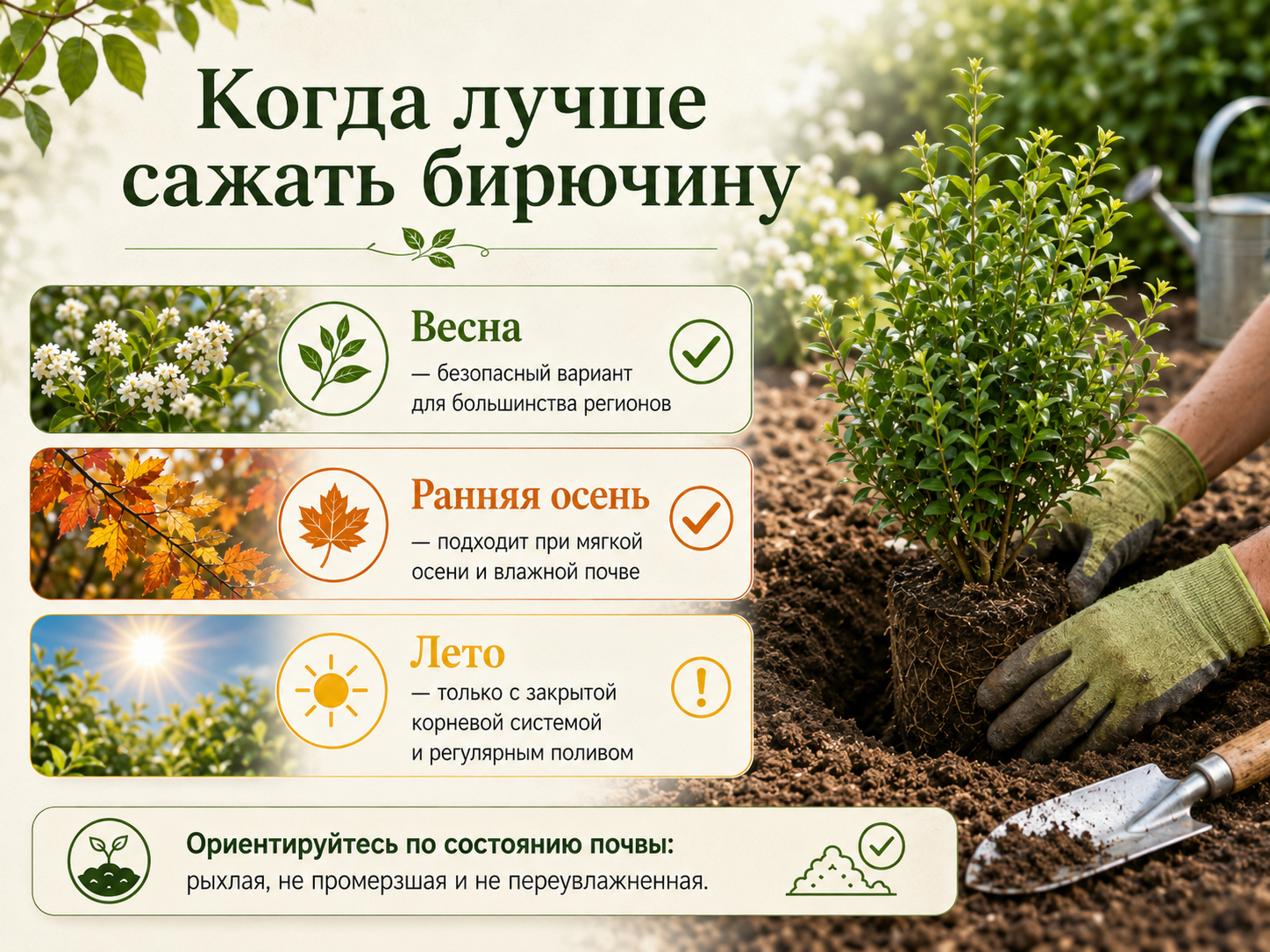Как правильно посадить бирючину обыкновенную